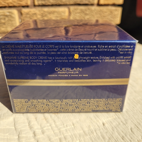 Shalimar Supreme Body Cream 6.7 oz Made in  France New Factory Sealed - Picture 3 of 5